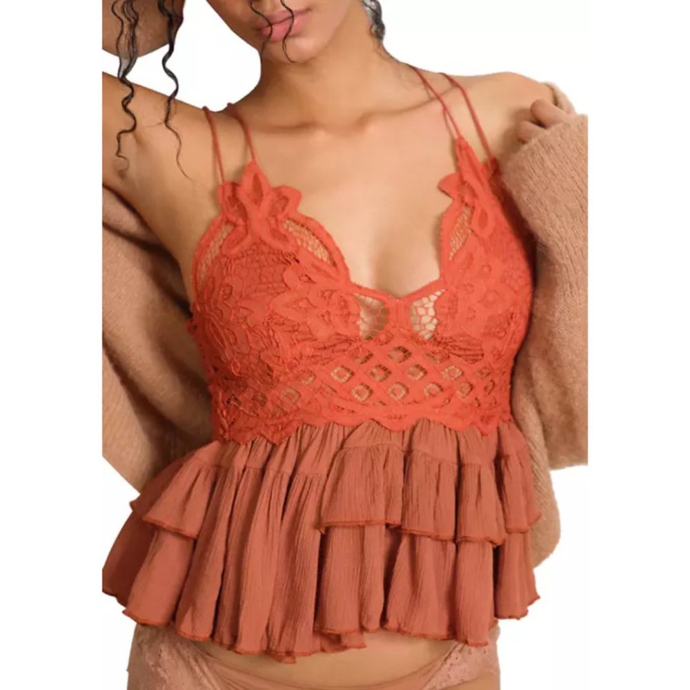FREE PEOPLE NWT Adella Cami Winding Roads XS #0209